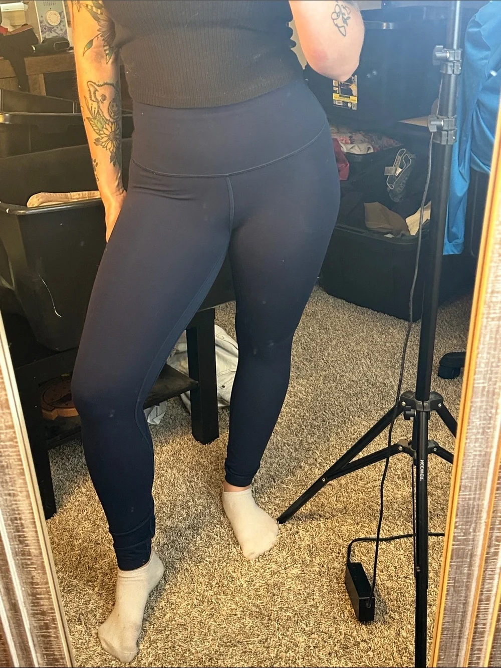 Lululemon Align High Rise Navy Legging